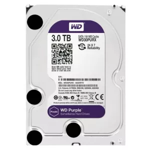 هارد دیسک اینترنال وسترن دیجیتال 3 ترابایت بنفش WD30PURX