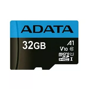 کارت حافظه microSDHC ای دیتا Premier V10 A1 کلاس 10 استاندارد UHS-I سرعت 100MBps ظرفیت 32 گیگابایت