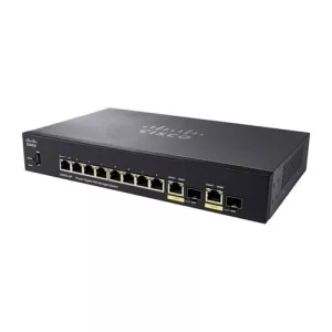 سوئیچ شبکه 10 پورتPOE سیسکو SG350-10MP-K9-EU