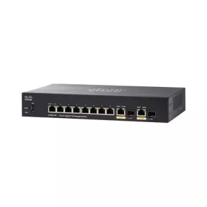 سوئیچ شبکه 10 پورتPOE سیسکو SG350-10P-K9-EU