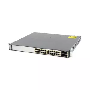 سوئیچ سیسکو 24 پورت WS-C3750E-24PD-S