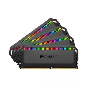 رم کامپیوتر کورسیر Dominator Platinum RGB ظرفیت 32 گیگابایت 4 کاناله فرکانس 3600 مگاهرتز