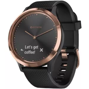 ساعت مچی هوشمند گارمین VIVOMOVE HR BLACK WITH ROSEGOLD HARDWARE