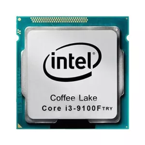 پردازنده اینتل کافی لیک i3-9100F سوکت 1151 بدون جعبه