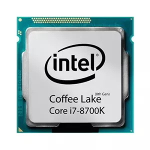 پردازنده اینتل کافی لیک i7-8700K سوکت 1151 بدون جعبه
