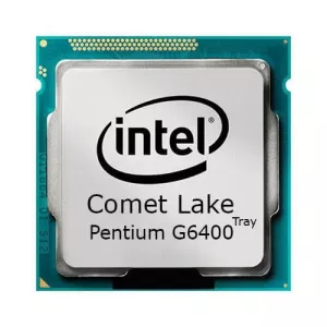 پردازنده G6400 اینتل Pentium Gold سری Comet Lake بدون جعبه