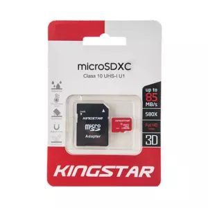 کارت حافظه MicroSDHC کینگ استار UHS-I U1 C10 ظرفیت 8 گیگابایت