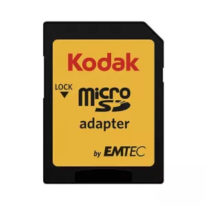 کارت حافظه MicroSDHC کداک کلاس 10 ظرفیت 16 گیگابایت همراه با آداپتور SD