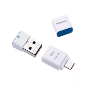 فلش مموری USB 2.0 فیلیپس Dueto ظرفیت 16 گیگابایت به همراه مبدل OTG