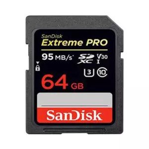 کارت حافظه SDXC سن دیسک مدل Extreme Pro کلاس 10 استاندارد UHS-I U3 سرعت 633X 95MBps ظرفیت 64 گیگابایت