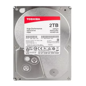 هارددیسک اینترنال توشیبا مدل P300 HDWD120EZSTA ظرفیت 2 ترابایت