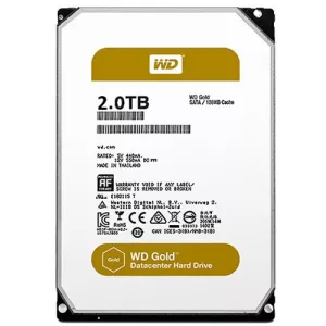 هارد دیسک اینترنال وسترن دیجیتال 2 ترابایت گلد WD2005FBYZ