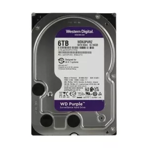 هارد دیسک اینترنال ۶ ترابایتی WD63PURZ وسترن دیجیتال (بنفش)