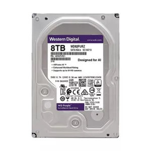 هارد دیسک اینترنال 8 ترابایتی WD84PURZ وسترن دیجیتال (بنفش)