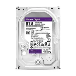 هارد اینترنال وسترن دیجیتال بنفش WD82PURZ ظرفیت 8 گیگابایت