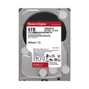 هارد دیسک اینترنال وسترن دیجیتال 6 ترابایت قرمز WD60EFZX